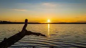 Zachód słońca nad jeziorem Gołdopiwo - zdjęcie 39