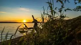 Zachód słońca nad jeziorem Gołdopiwo - zdjęcie 8