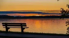 Zachód słońca nad jeziorem Gołdopiwo - zdjęcie 3