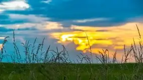 Zachód słońca w okolicach Upałt Małych - zdjęcie 5