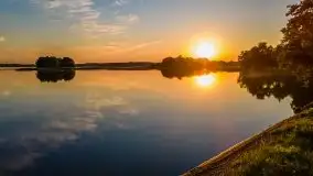 Zachód słońca nad jeziorem Gawlik - zdjęcie 23