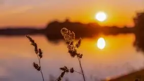 Zachód słońca nad jeziorem Gawlik - zdjęcie 48