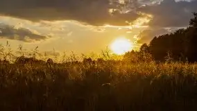 Zachód słońca nad jeziorem Łękuk - zdjęcie 17