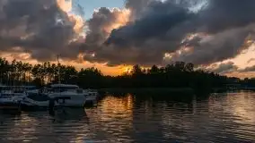 Zachód słońca nad jeziorem Tajty - zdjęcie 8