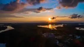 Zachód słońca nad jeziorem Tajty - zdjęcie 27