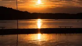 Zachód słońca nad jeziorem Kisajno - zdjęcie 9