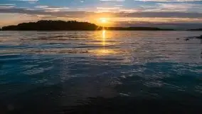 Zachód słońca nad jeziorem Kisajno - zdjęcie 6