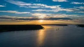 Zachód słońca nad jeziorem Kisajno - zdjęcie 46