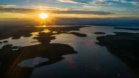 Zachód słońca nad jeziorem Kisajno - zdjęcie 8