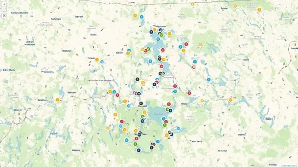 Zdjęcia: Znaki nawigacyjne i oznaczenie szlaków na nowej mapie Mazury24.eu - zdjęcie 2