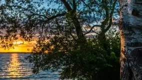 Zachód Słońca, Pierkunowo, jezioro Kisajno, lipiec 2020 - zdjęcie 29