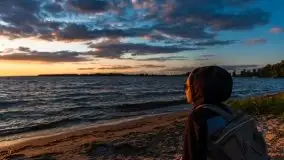 Zachód Słońca, Pierkunowo, jezioro Kisajno, lipiec 2020 - zdjęcie 39