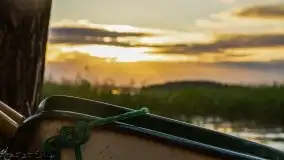 Zachód słońca, plaża Bogacko, jezioro Dejguny - zdjęcie 37