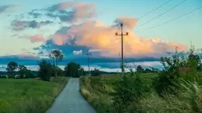 Zachód słońca, plaża Bogacko, jezioro Dejguny - zdjęcie 30