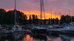 Wschód słońca w Stanicy Wodnej Stranda - zdjęcie 23