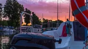 Wschód słońca w Stanicy Wodnej Stranda - zdjęcie 28