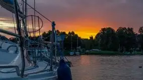 Wschód słońca w Stanicy Wodnej Stranda - zdjęcie 34