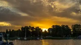 Wschód słońca w Stanicy Wodnej Stranda - zdjęcie 43