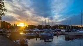 Wschód słońca w Stanicy Wodnej Stranda - zdjęcie 20