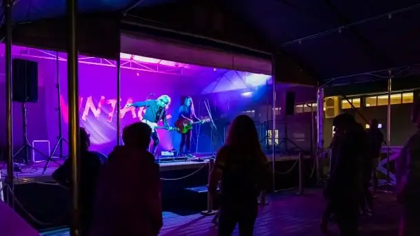 Zespół Vintage w porcie Sztynort - zdjęcie 1