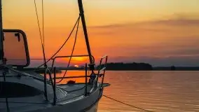 Zachód słońca nad jeziorami Dargin i Skarż Wielki - zdjęcie 20