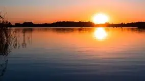 Zachód słońca, jezioro Tajty, sierpień 2020 - zdjęcie 12