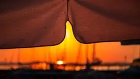 Wschód Słońca, Wilkasy, jezioro Niegocin, sierpień 2020 r. - zdjęcie 38