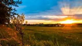 Zachód Słońca przy miejscowości Sterławki, sierpień 2020 r. - zdjęcie 12