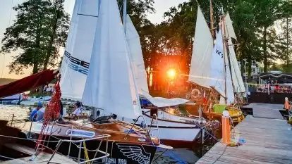 Poprzedni Zlot Klubu JachtOldtimer w Stanicy Wodnej Stranda 