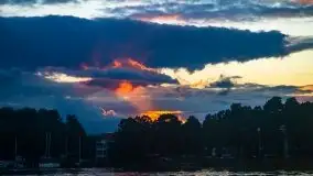 Zachód słońca w ostatni dzień wakacji, sierpień 2020 r. - zdjęcie 2