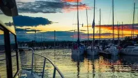 Zachód słońca w ostatni dzień wakacji, sierpień 2020 r. - zdjęcie 15