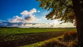 Zachód słońca nad jeziorem Ławki, wrzesień 2020 r. - zdjęcie 5