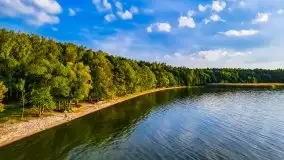 Zachód słońca nad jeziorem Dargin - zdjęcie 38