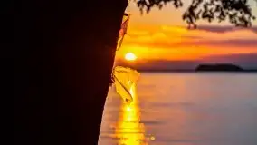 Zachód słońca nad jeziorem Dargin - zdjęcie 52