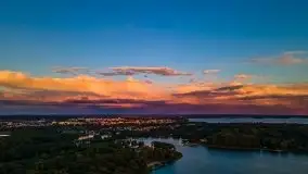 Zachód słońca nad jeziorem Kisajno - zdjęcie 37