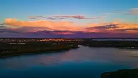 Zachód słońca nad jeziorem Kisajno - zdjęcie 41