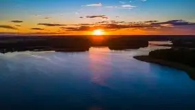 Zachód słońca nad jeziorem Kisajno - zdjęcie 43