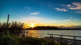 Zachód słońca nad jeziorem Kisajno - zdjęcie 11