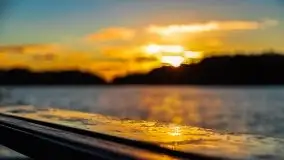 Zachód słońca nad jeziorem Kisajno - zdjęcie 12