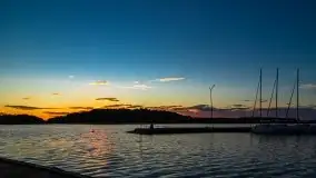 Zachód słońca nad jeziorem Kisajno - zdjęcie 46