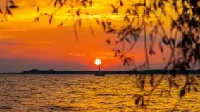 Wrześniowy zachód słońca w porcie Nowy Harsz, jez. Dargin - zdjęcie 53