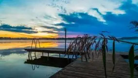 Wschód słońca nad jeziorem Pozezdrze - zdjęcie 8