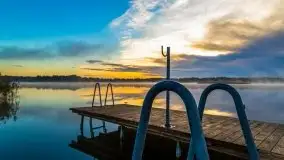 Wschód słońca nad jeziorem Pozezdrze - zdjęcie 11