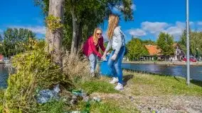 Sprzątanie Świata (Mazur) przez Rotarack Giżycko i Giżycką Grupę Regatową - zdjęcie 17