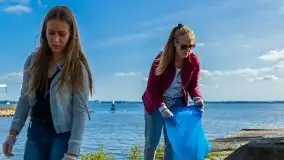 Sprzątanie Świata (Mazur) przez Rotarack Giżycko i Giżycką Grupę Regatową - zdjęcie 6