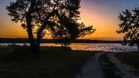 Październikowy wschód słońca nad jeziorem Kruklin - zdjęcie 37