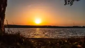 Październikowy wschód słońca nad jeziorem Kruklin - zdjęcie 33