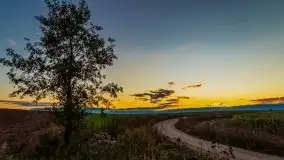 Wieczór i zachód słońca z mazurskiej drogi - zdjęcie 2