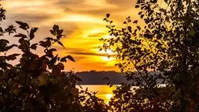 Wschód słońca, okolice i jezioro Kisajno, październik 2020 - zdjęcie 20