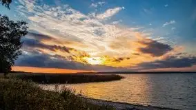 Zachód słońca nad jeziorem Kisajno - zdjęcie 4